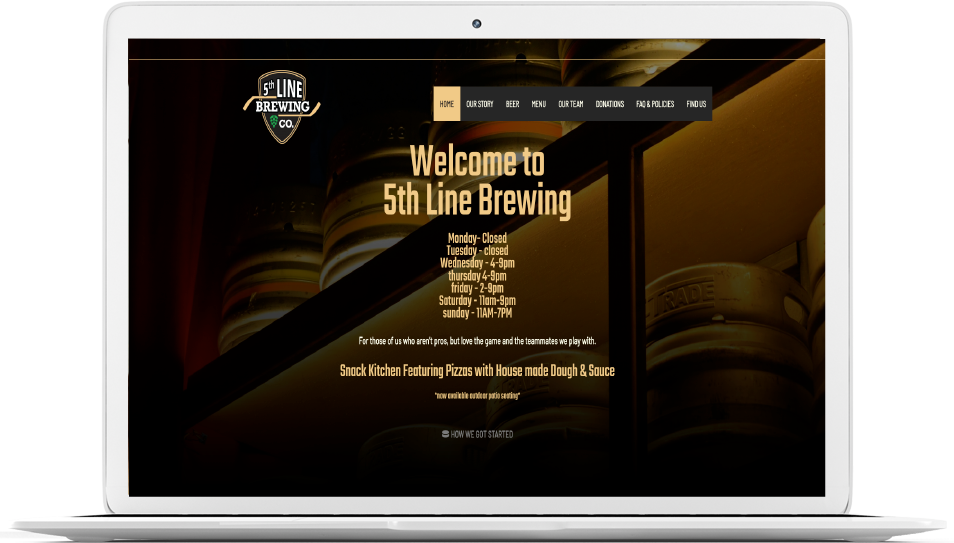 brewery website build yakima wa